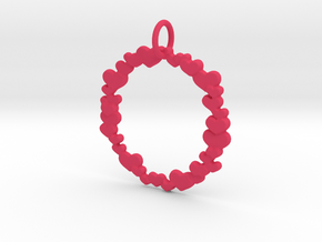 Creator Pendant in Pink Processed Versatile Plastic
