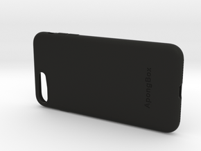 Iphone 8 Plus Case in Black Natural Versatile Plastic