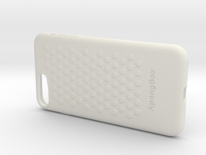Iphone 8 Plus Case in White Natural Versatile Plastic