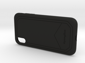 Iphone XR Case in Black Natural Versatile Plastic