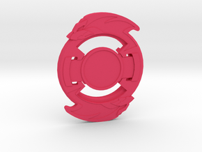 Beyblade Galux attack ring in Pink Processed Versatile Plastic