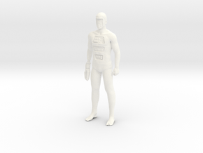 Six Million Dollar Man - Maskatron 2 in White Processed Versatile Plastic