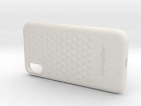 Iphone XR Case in White Natural Versatile Plastic
