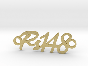 Ps148 Pendant/ Bracelet in Natural Brass