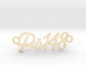 Ps148 Bracelet in 14k Gold Plated Brass