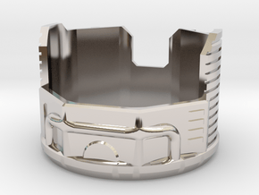 KRORssguard - Master Part6 in Rhodium Plated Brass