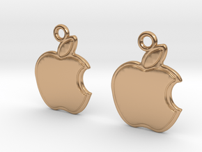 Apple fan in Polished Bronze