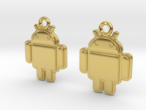 Bugdroid in Polished Brass