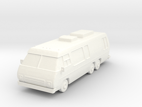 EM-50 - Stripes - Non - Assault Version in White Processed Versatile Plastic