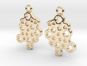 Bubbles in 14K Yellow Gold
