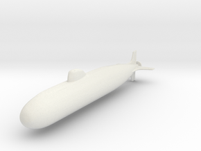 Project 671 Victor I in White Natural Versatile Plastic: 1:1000