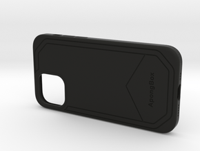Iphone 12 Case in Black Natural Versatile Plastic