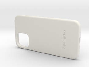 Iphone 12 Case in White Natural Versatile Plastic