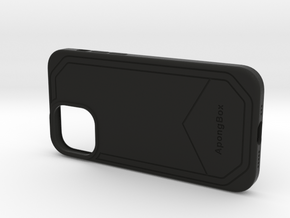 Iphone 12 Pro Case in Black Natural Versatile Plastic