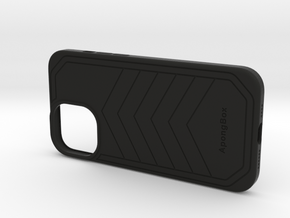 Iphone 12 Pro Max Case in Black Natural Versatile Plastic