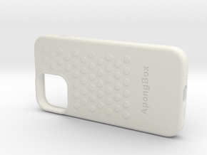 Iphone 13 mini Case in White Natural Versatile Plastic