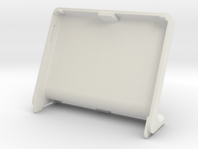 Cover for HyperPixel 4.0 Square Touch (Pi Zero) in White Natural Versatile Plastic