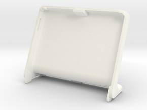 Cover for HyperPixel 4.0 Square Touch (Pi Zero) in White Smooth Versatile Plastic
