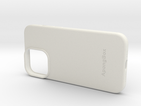 Iphone 13 Pro Max Case in White Natural Versatile Plastic