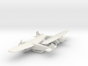 Ford 5-AT Trimotor in White Natural Versatile Plastic: 6mm