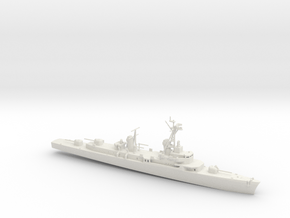 1/700 Scale Forrest Sherman Destroyer in White Natural Versatile Plastic