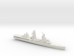 1/700 Scale EDDG-31 Self Defense Test Ship in White Natural Versatile Plastic