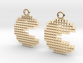 Pacman in 14K Yellow Gold