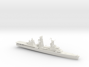 1/600 Scale EDDG-31 Self Defense Test Ship in White Natural Versatile Plastic