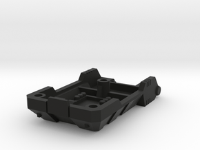 TF TR Fort Max Chest Door Replacement Seat Variant in Black Smooth Versatile Plastic