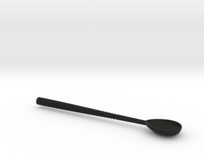 Byte Glossectomy Spoon (Deep Head) in Black Smooth PA12