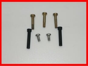 Steering Screw Set - Universal Chassis in Gray PA12