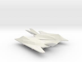 Lockheed F-117 Nighthawk in White Natural Versatile Plastic: 1:350