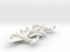 Lockheed Model 18 Lodestar in White Natural Versatile Plastic: 1:350