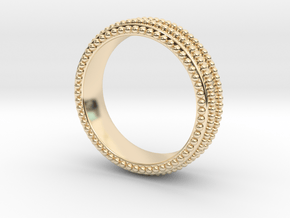Ring Wedding Band Men Ring CAD Design-RNN-M in 14K Yellow Gold