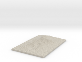 Model of Fox Canyon in Natural Sandstone