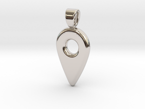 HERE ! [pendant] in Platinum