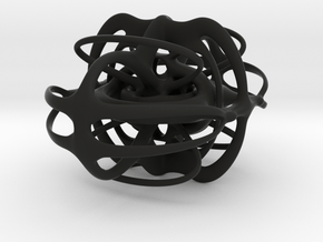 sculpture 1 in Black Natural Versatile Plastic