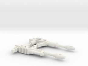 TF CW Datsun Bot Weapon Set in White Natural Versatile Plastic: Medium
