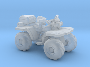 1-87 Scale Junkyard Ranger ATV Quad in Smoothest Fine Detail Plastic