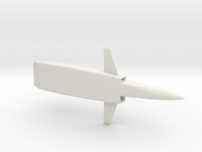 Fairchild-Republic AFTI Fighter Concept in White Natural Versatile Plastic