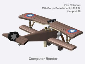 11th Corps Nieuport 16 (full color) in Natural Full Color Nylon 12 (MJF)
