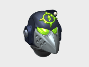 10x Evil Eyes - G:6 Crow Helmets in Tan Fine Detail Plastic
