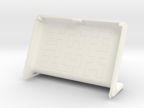LargeCover for pimoroni inky wHAT and raspberry pi in White Smooth Versatile Plastic