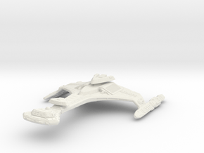 Klingon Vor'cha Class (Command Module) 1/2500 in White Natural Versatile Plastic