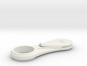 Hammerhead Karoo 2 Headset Spacer Mount 1-1/8 0deg in White Natural Versatile Plastic