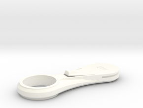 Hammerhead Karoo 2 Headset Spacer Mount 1-1/8 0deg in White Smooth Versatile Plastic