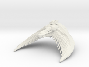 Klingon BOP (DSC-R) 1/3788 Attack Wing in White Natural Versatile Plastic