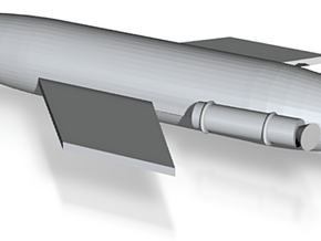 1/72 Scale SSM-N-8A Regulus I Missile in Tan Fine Detail Plastic