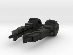 TF Earthrise Scorpion Titan City Horn Set in Black Smooth Versatile Plastic