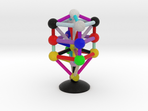 3D Tree of Life in Natural Full Color Nylon 12 (MJF)